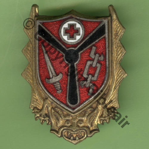 NH  GFHI Grpe Formation Helico Indo avec Inst AIR  Interarmees JAMAIS CREE Repris par GH2 ALAT en AFN  DRAGO 2Anneaux Guilloche Src.Y.GENTY 